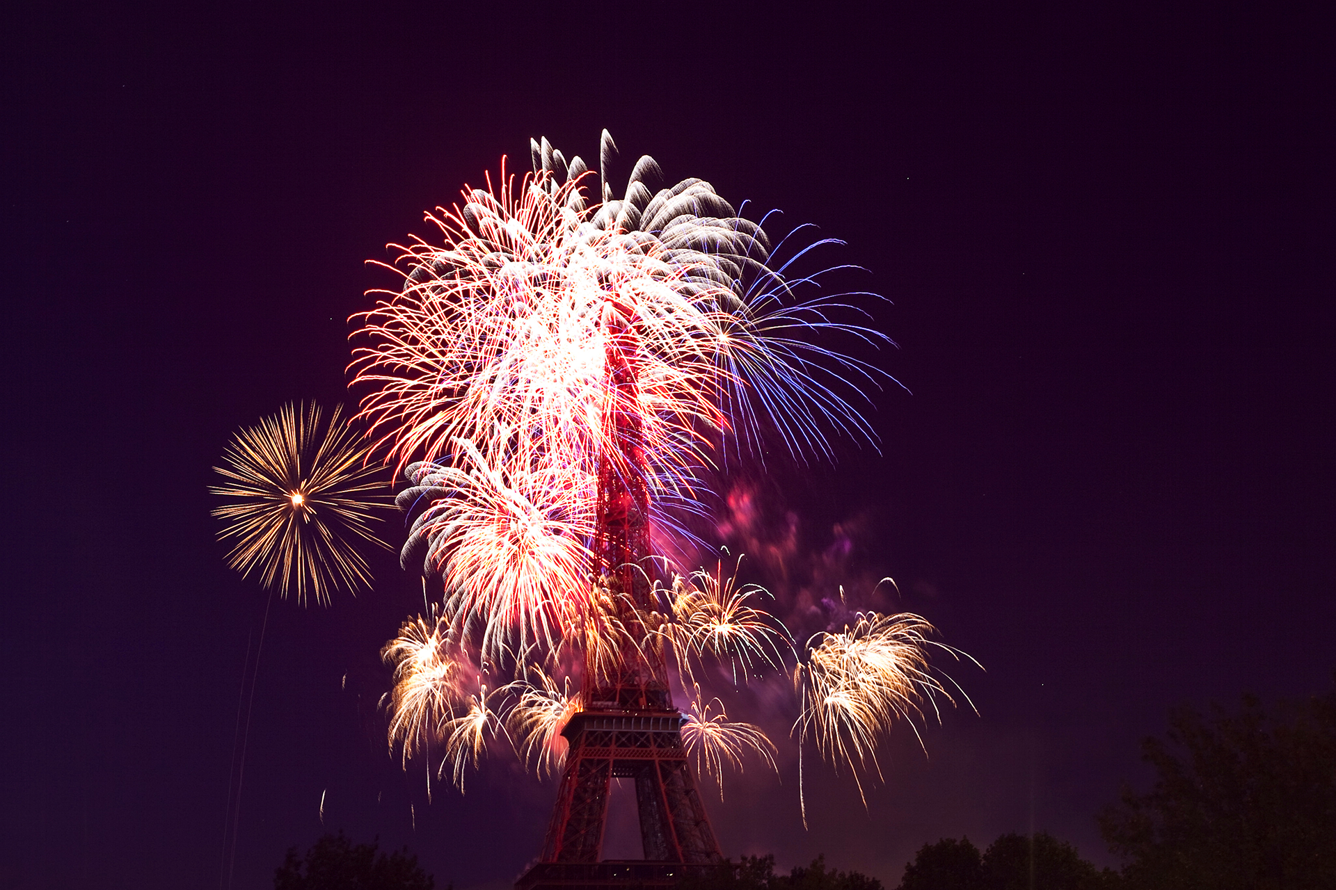 Spectacle pour la fête nationale